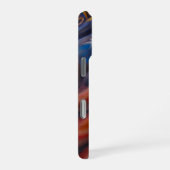 Coque iPhone 16 Pro Étui iPhone - Drapeau de l'État de Géorgie (Côté droit)