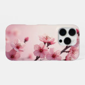 Coque iPhone 16 Pro Étui IPhone Fleur de Cerisier (Verso Horizontal)