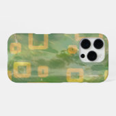 Coque iPhone 16 Pro Étui iPhone / iPad vert élégant (Verso Horizontal)