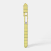 Coque iPhone 16 Pro Étui iPhone papier jaune (Côté gauche)