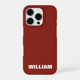 Coque iPhone 16 Pro Étui iPhone pastel GRIS personnalisé avec personna