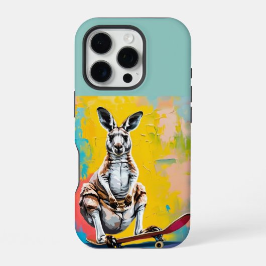 Coque iPhone 16 Pro Étui Kangaroo pour iPhone 16 pro (Verso)