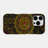 Coque iPhone 16 Pro Étui Mandala Scorpion Case-Mate (Verso Horizontal)