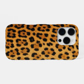 Coque iPhone 16 Pro Étui orange guépard pour iPhone 16 Pro Max (Verso Horizontal)
