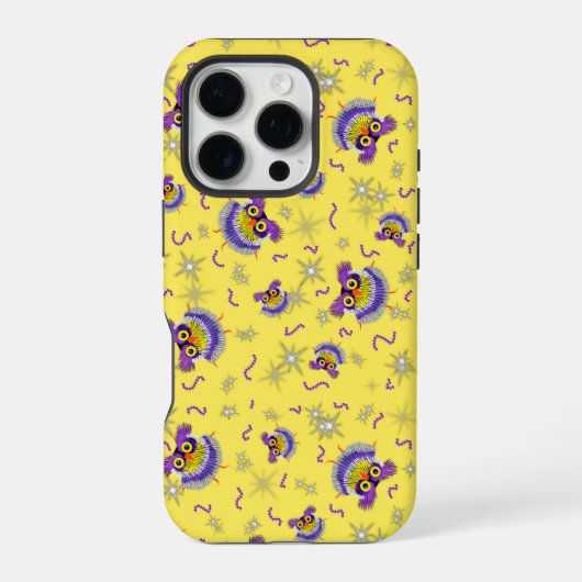 Coque iPhone 16 Pro Étui Owls pattern Case-Mate pour iPhone (Verso)