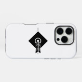Coque iPhone 16 Pro Étui pour iPhone 16 Pro Flèche atteint la cible (Verso Horizontal)