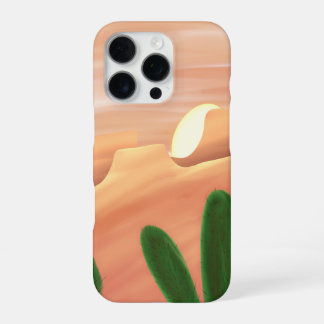 Coque iPhone 16 Pro Étui pour iPhone 16 Pro - Horizon Désertique