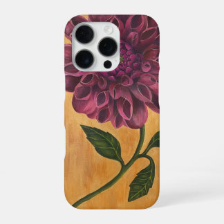 Coque iPhone 16 Pro Étui pour iPhone 16 Pro Pink Dahlia