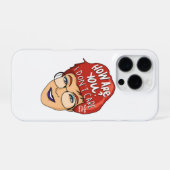 Coque iPhone 16 Pro Étui pour iPhone iDon'tCare (Verso Horizontal)