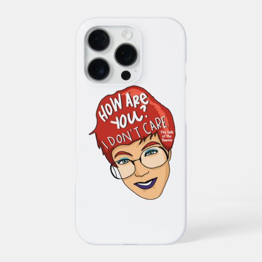 Coque iPhone 16 Pro Étui pour iPhone iDon'tCare (Verso)