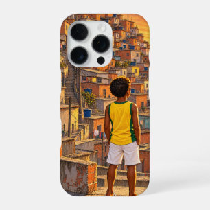 Coque iPhone 16 Pro Étui pour téléphone de favela brésilienne – Art de