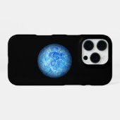 Coque iPhone 16 Pro Étui pour téléphone en art fluide Calm Tide iPhone (Verso Horizontal)