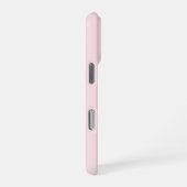 Coque iPhone 16 Pro Étui protecteur Rose Brumeux léger (Côté droit)