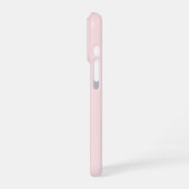 Coque iPhone 16 Pro Étui protecteur Rose Brumeux léger (Côté gauche)