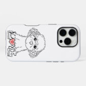 Coque iPhone 16 Pro Étui téléphone avec amour pour Caniche (Verso Horizontal)