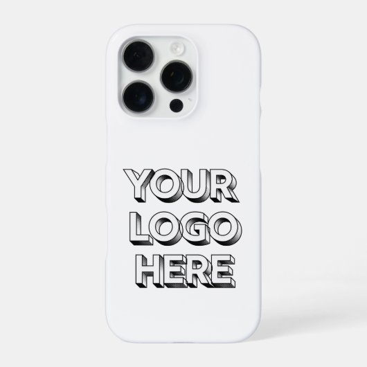 Coque iPhone 16 Pro Étuis pour iPhone 16 Pro Votre Logo (Verso)