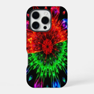 Coque iPhone 16 Pro explosion soudaine de taché