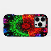 Coque iPhone 16 Pro explosion soudaine de taché (Verso Horizontal)