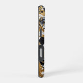 Coque iPhone 16 Pro Facettes opulentes : Trio texturé (Côté droit)