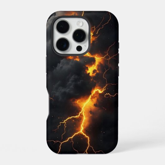 Coque iPhone 16 Pro Faille Électrique (Verso)