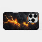 Coque iPhone 16 Pro Faille Électrique (Verso Horizontal)
