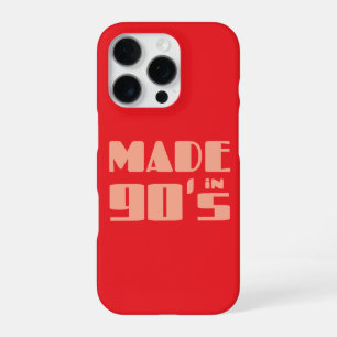 Coque iPhone 16 Pro Fait dans les années 90