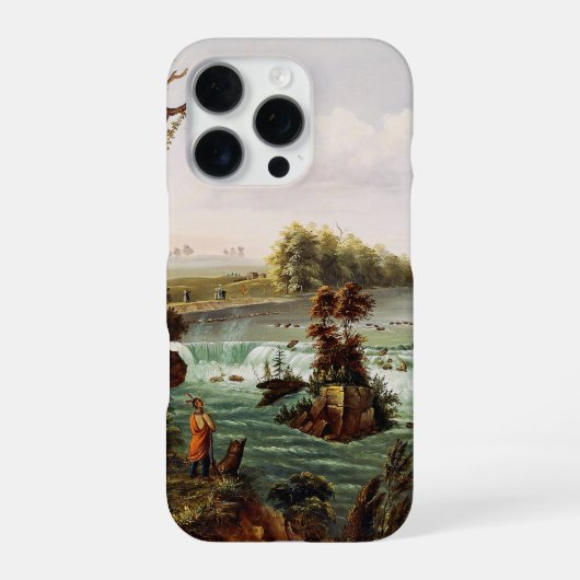 Coque iPhone 16 Pro Falls of Saint Anthony by Henry Lewis (Verso)