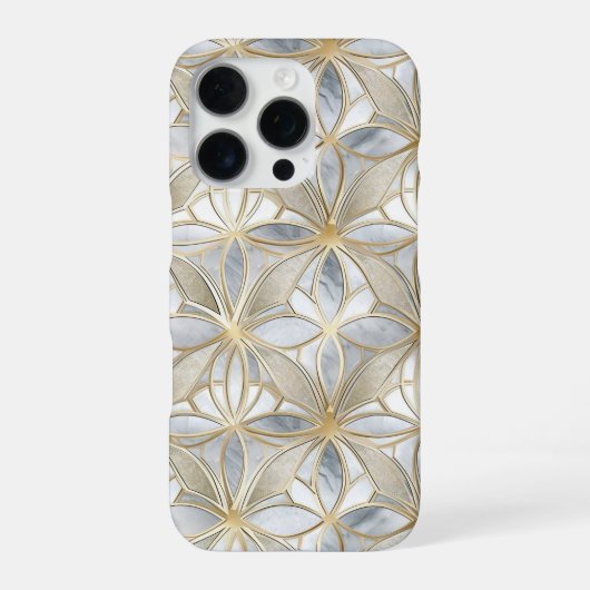 Coque iPhone 16 Pro Faux Vitrail (Verso)