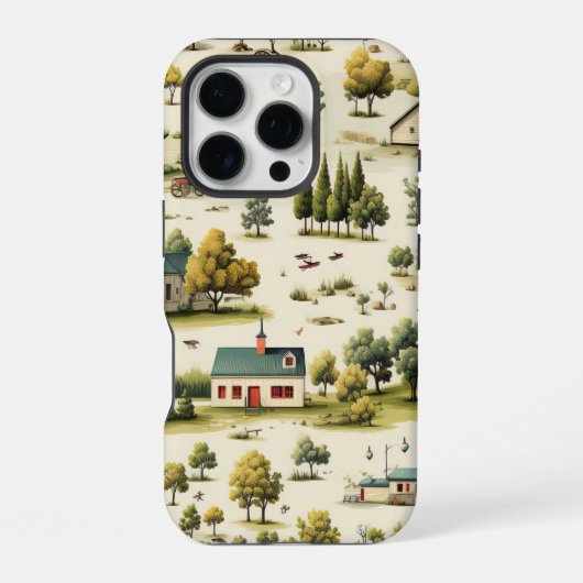 Coque iPhone 16 Pro Ferme de campagne  (Verso)