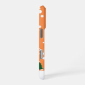 Coque iPhone 16 Pro Festive Snowman in Winter Wonderland – Holiday (Côté droit)