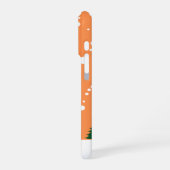 Coque iPhone 16 Pro Festive Snowman in Winter Wonderland – Holiday (Côté gauche)