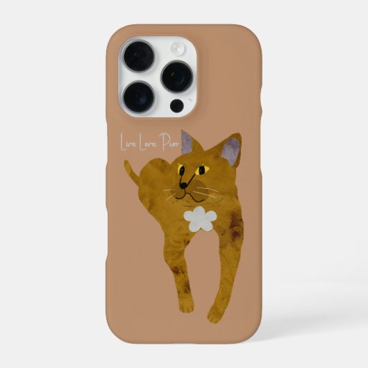 Coque iPhone 16 Pro Fiona the Cat Phone Case (Verso)
