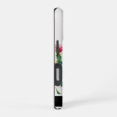 Coque iPhone 16 Pro Fleur de cactus en impasto texturé pour smartphone (Côté droit)
