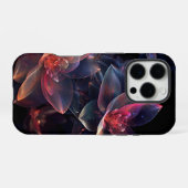 Coque iPhone 16 Pro Fleur de Lotus Cosmique Céleste (Verso Horizontal)