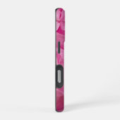 Coque iPhone 16 Pro Fleur d'Hydrangée rose brillant (Côté droit)