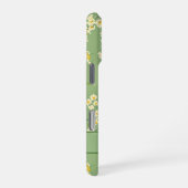 Coque iPhone 16 Pro Fleur retro (Côté droit)
