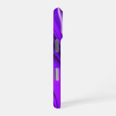 Coque iPhone 16 Pro Fleur violet Rainbow Dreams Angel Wings (Côté droit)