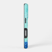 Coque iPhone 16 Pro Fleurs aquarelles de cerisier | (Côté droit)