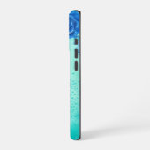 Coque iPhone 16 Pro Fleurs aquarelles de cerisier | (Côté gauche)