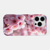 Coque iPhone 16 Pro fleurs de cerisiers (Verso Horizontal)