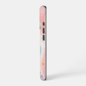 Coque iPhone 16 Pro Fleurs de rivière et vagues (Côté gauche)