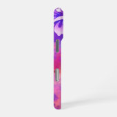 Coque iPhone 16 Pro Fleurs roses Abstraites et art des oiseaux (Côté droit)