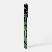 Coque iPhone 16 Pro Fleurs Tropicales Hibiscus (Côté droit)