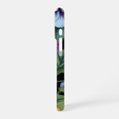 Coque iPhone 16 Pro Fleurs Tropicales Hibiscus (Côté gauche)