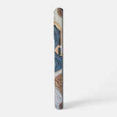 Coque iPhone 16 Pro Flux rythmique terrestre (Côté gauche)