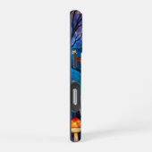 Coque iPhone 16 Pro Forêt au clair de lune de la Cortinaire mortelle (Côté droit)