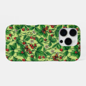 Coque iPhone 16 Pro Fraises des bois sur melon miel (Verso Horizontal)