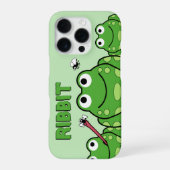 Coque iPhone 16 Pro Frog personnalisé (Verso)