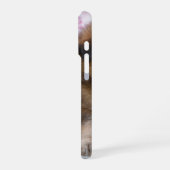 Coque iPhone 16 Pro Funda de iPhone 16 con foto de perrito marrón (Côté gauche)