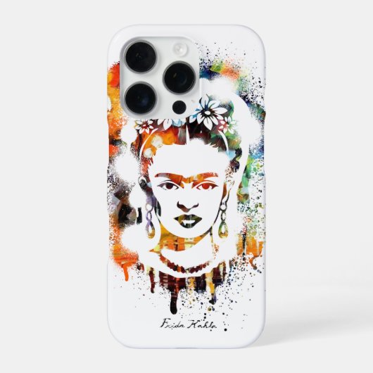 Coque iPhone 16 Pro Funda iphone Frida Spray (Verso)